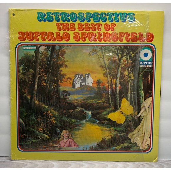 The Best of Buffalo Springfield Retrospective Vinyl LP 1969 Atco Records Shrink - Picture 4 of 7
